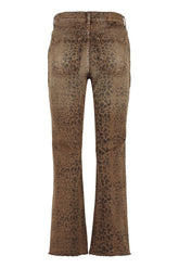 Deryn cropped flare jeans